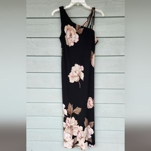 S.L. Fashions One Shoulder Tea or Full Length Dress, Size 10